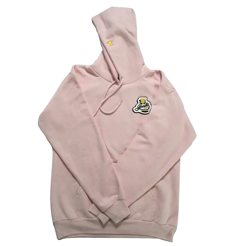 grails SF Hoodie X Port and Company - Cotton Candy Pink grails sf