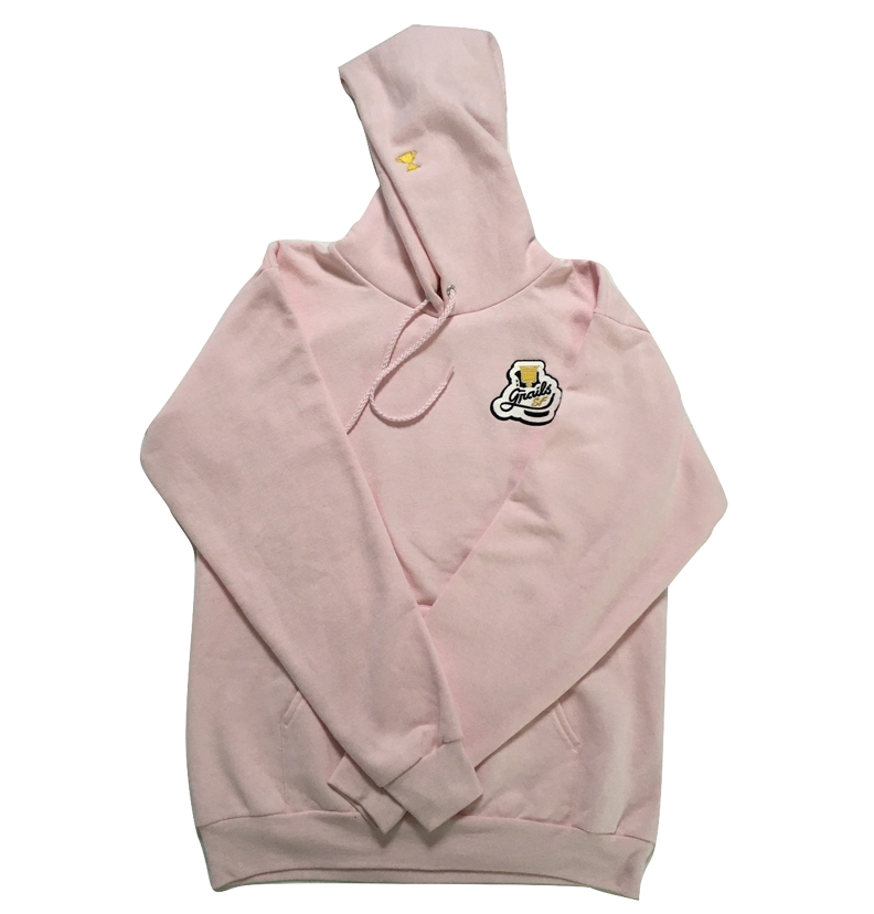 grails SF Hoodie X Port and Company - Cotton Candy Pink
