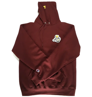 grails SF X Champion Hoodie - Burgundy grails sf