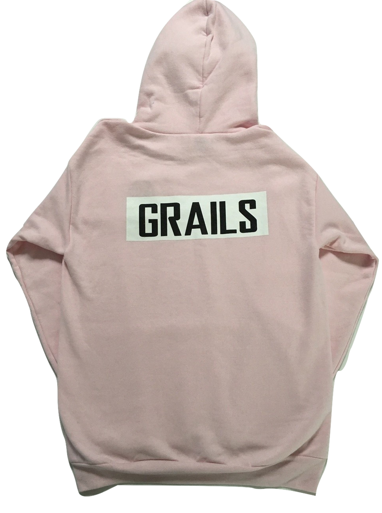 grails SF Hoodie X Port and Company - Cotton Candy Pink