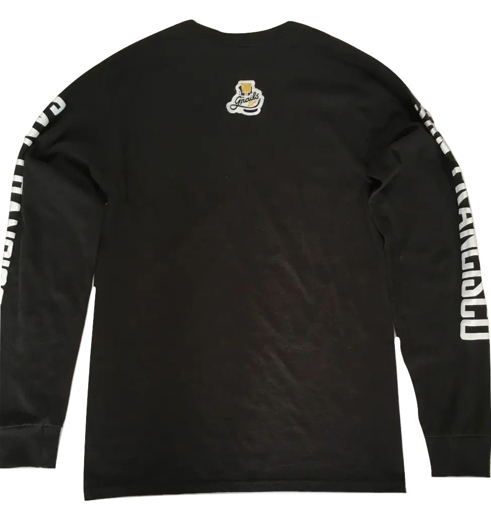 grails SF X Champion Long Sleeve - Black grails sf