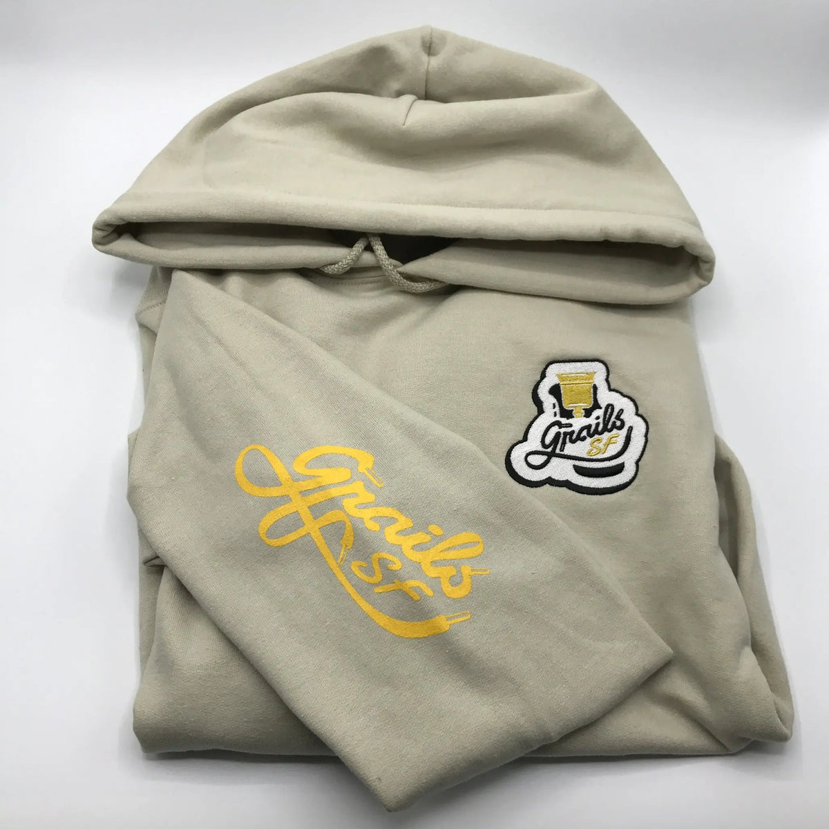 grails SF Hoodie - Beige grails sf