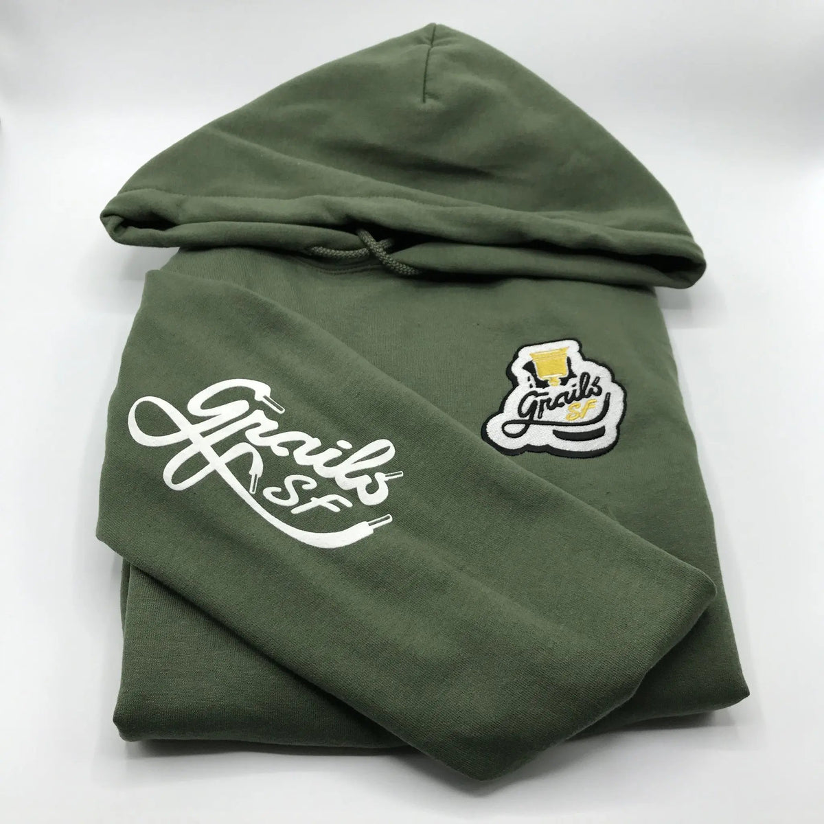 grails SF Hoodie - Olive grails sf