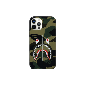 A Bathing Ape 1st Camo Shark iPhone 12 / 12 Pro Case - Green