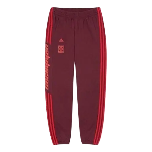 Adidas YZY Calabasas Track Pants - Maroon - Used Adidas