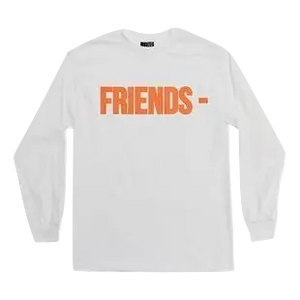 VLone Friends Long Sleeve - White VLone