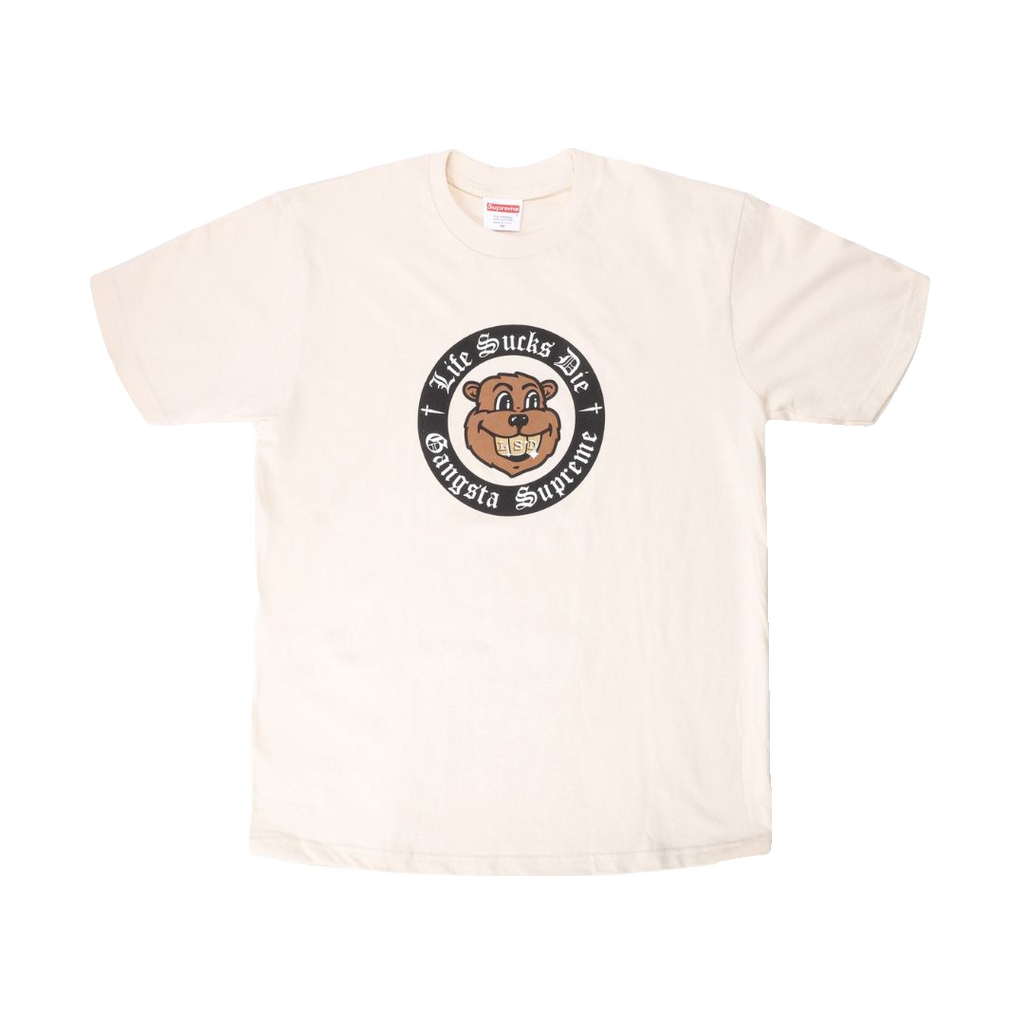Supreme Life Sucks Die Tee - Natural - Used