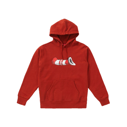 Supreme/Dr.Seuss Cat In The Hat Hooded Sweatshirt - Rust