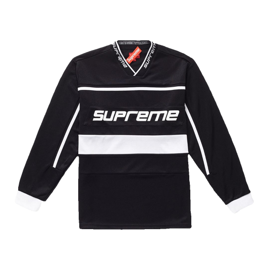 Supreme Warm Up Hockey Jersey - Black