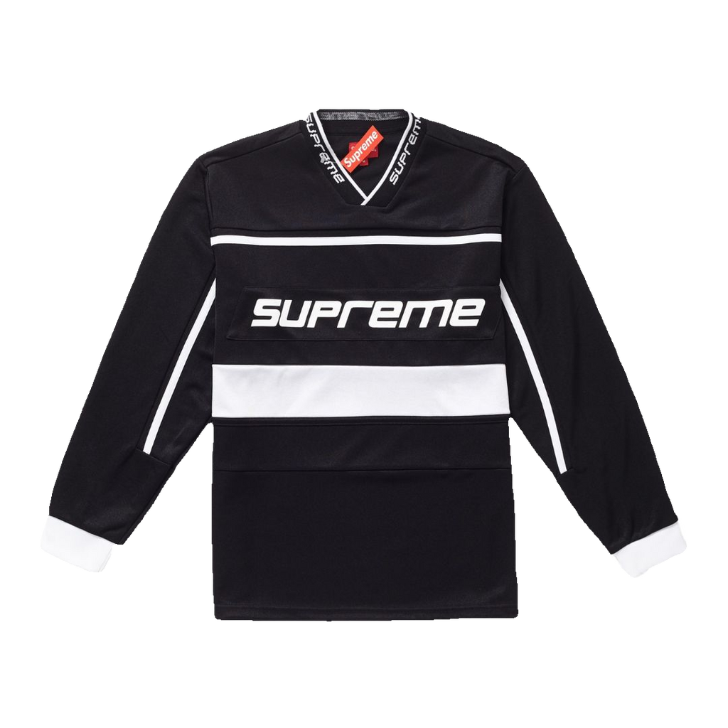 Supreme Warm Up Hockey Jersey - Black