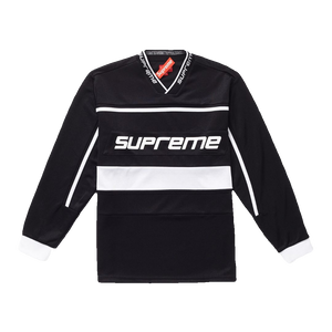 Supreme Warm Up Hockey Jersey - Black