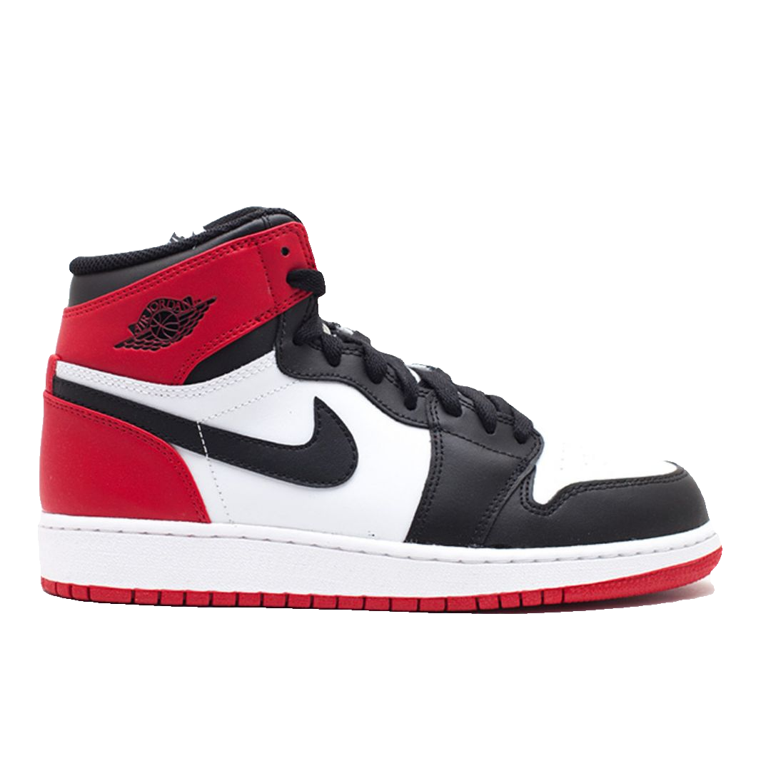Air Jordan 1 Retro High OG BG GS - Black Toe 2016