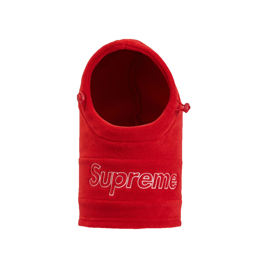 Supreme Polartec Balaclava - Red - Used Supreme