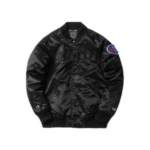 Kith/Champion Baseball Jacket - Black