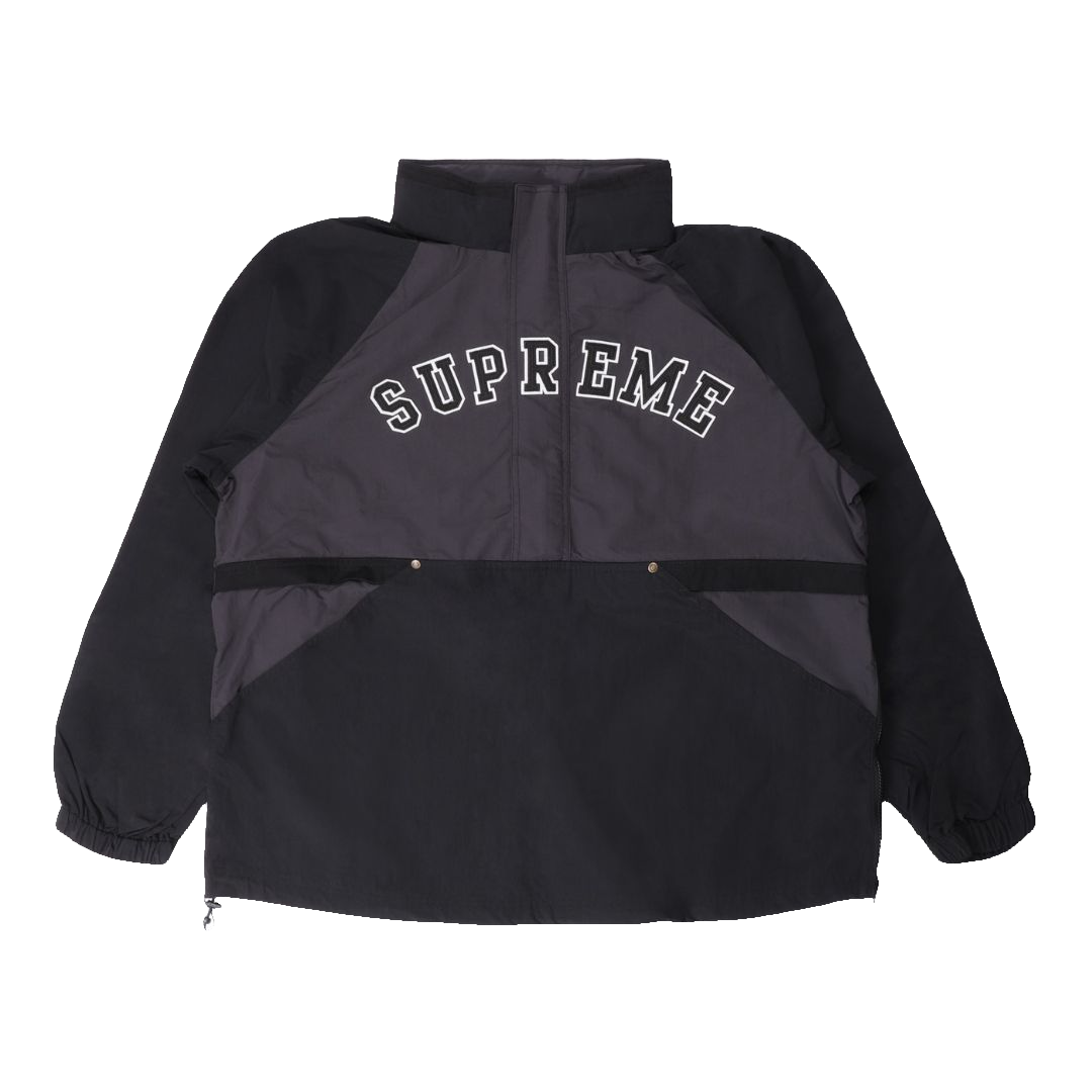 Supreme Court Half Zip Pullover - Black