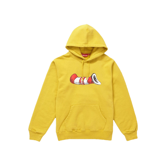 Supreme/Dr.Seuss Cat In The Hat Hooded Sweatshirt - Mustard