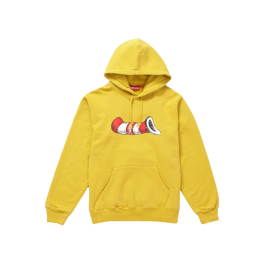 Supreme/Dr.Seuss Cat In The Hat Hooded Sweatshirt - Mustard