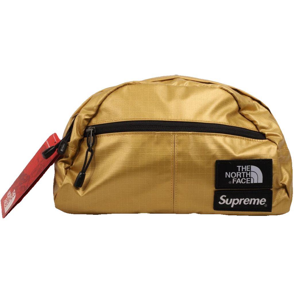 Supreme The North Face Metallic Roo II Lumbar Pack - Gold