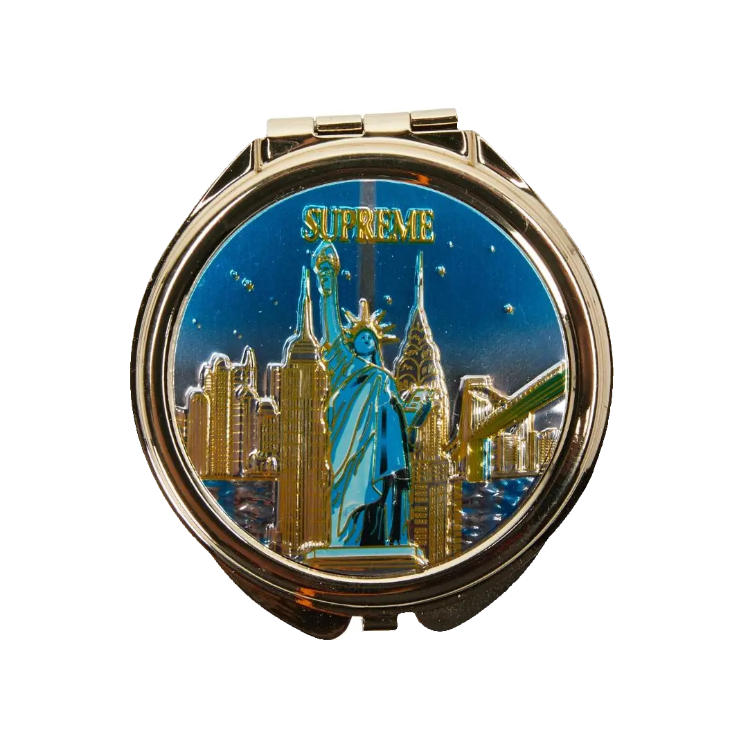 Supreme New York Pillbox - Gold Supreme