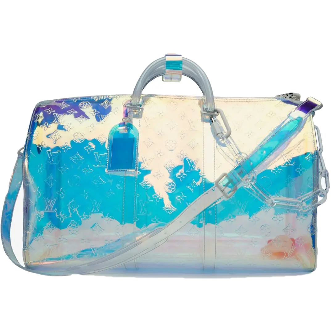 Louis Vuitton Prism Keepall Monogram Bandouliere 50 Iridescent Louis Vuitton