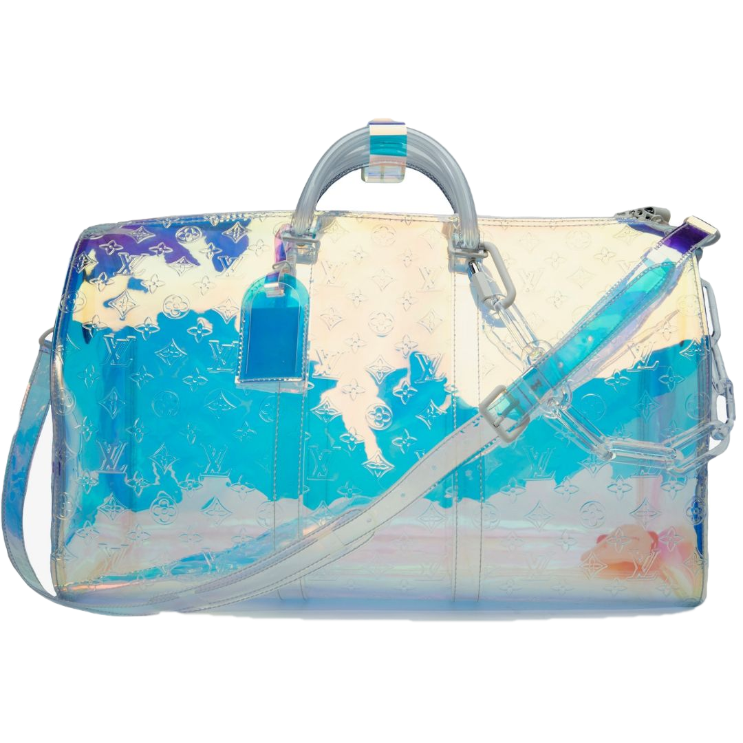 louis vuitton iridescent duffle bag