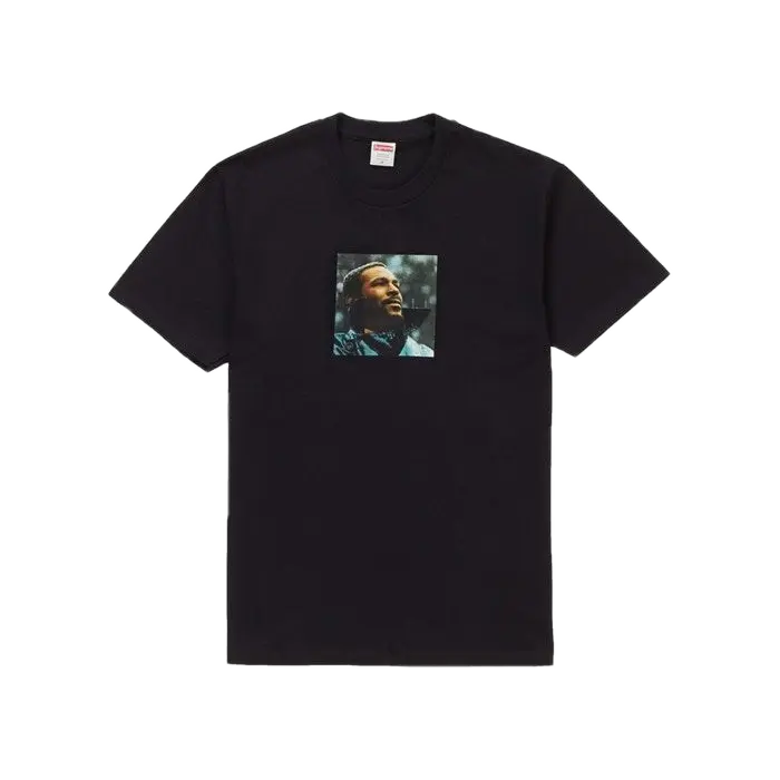 Supreme Marvin Gaye Tee - Black Supreme