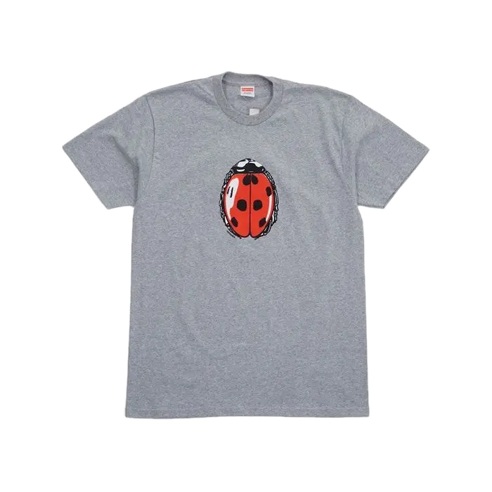 Supreme Ladybug Tee - Heather Grey Supreme