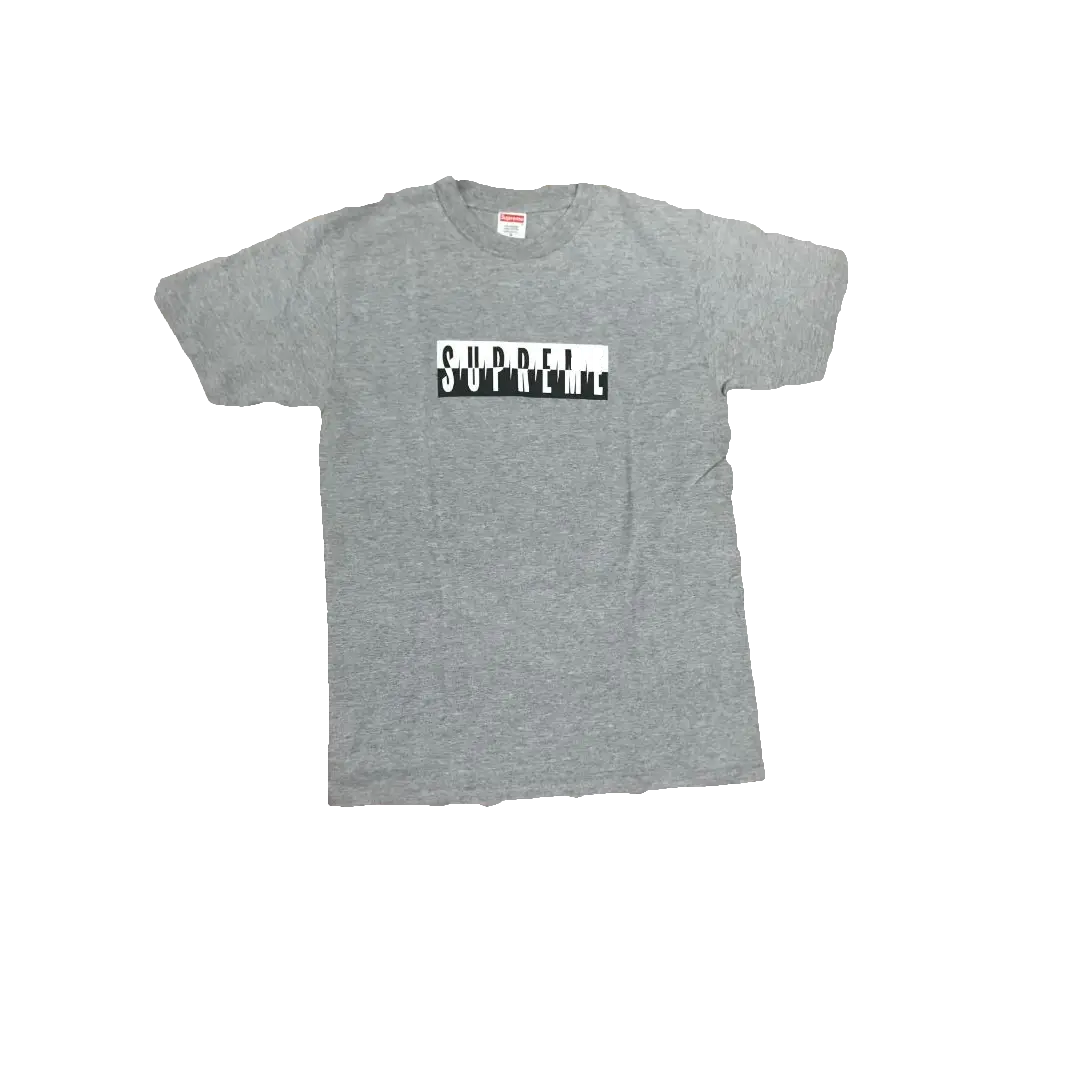 Supreme Predator Logo Tee - Grey Supreme