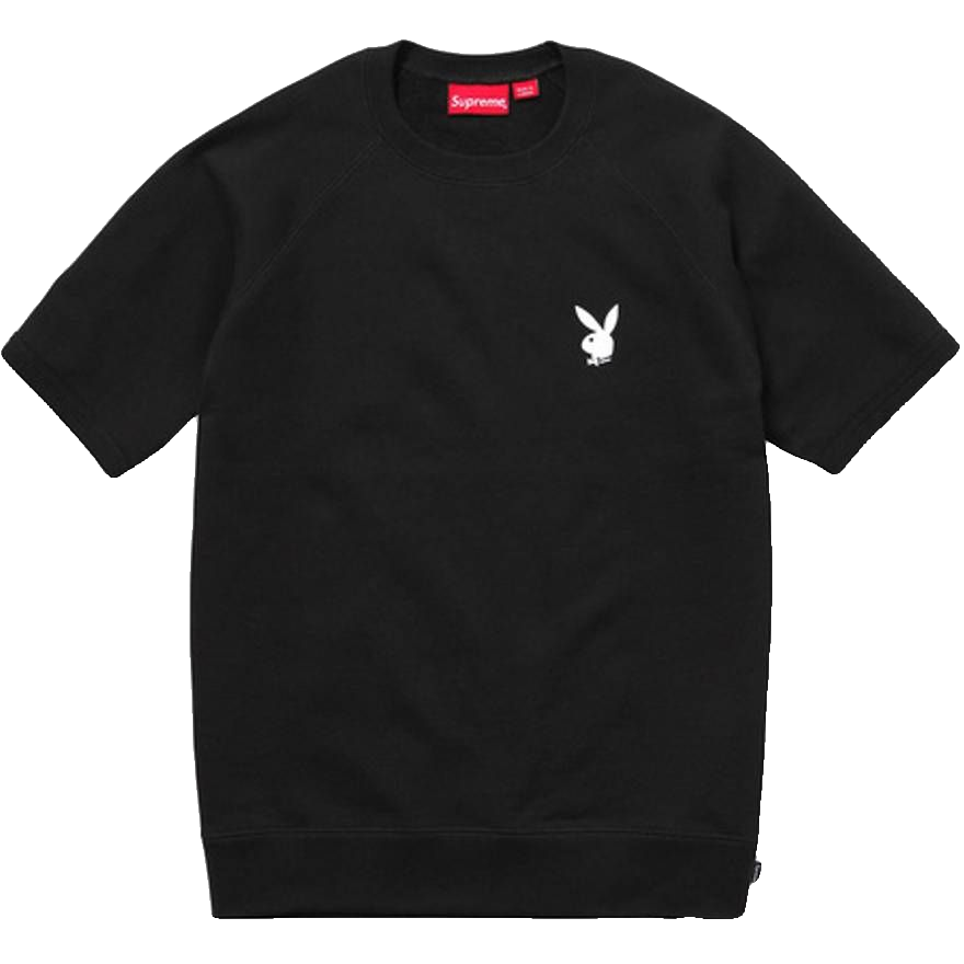 Supreme Playboy SS Crewneck - Black