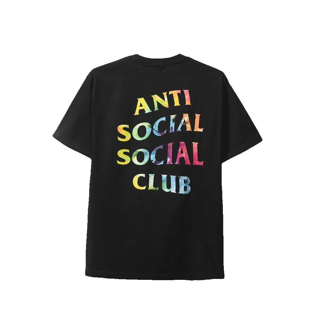 Anti Social Social Club Thai Dye Tee - Black Anti Social Social Club