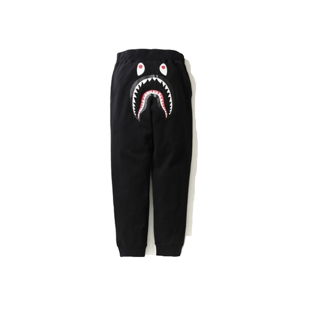 Bape Shark Slim Sweat Pants - Black