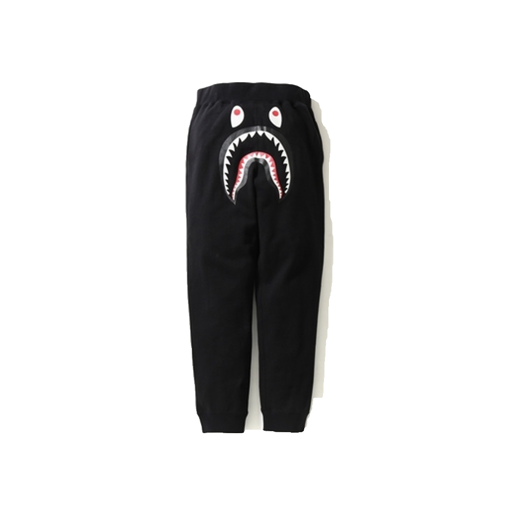 Bape Shark Slim Sweat Pants - Black