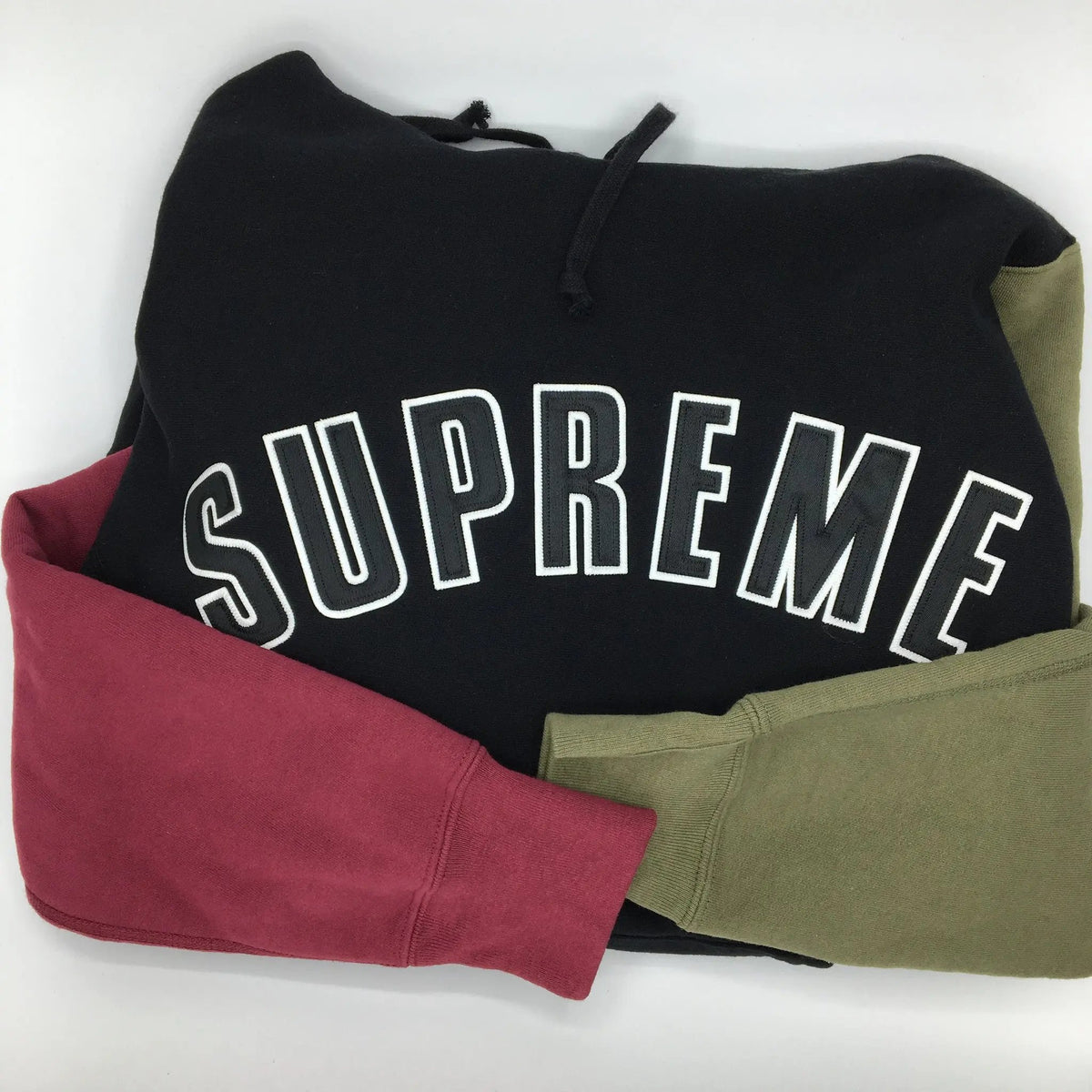 Supreme Color Block Arc Hoodie Supreme
