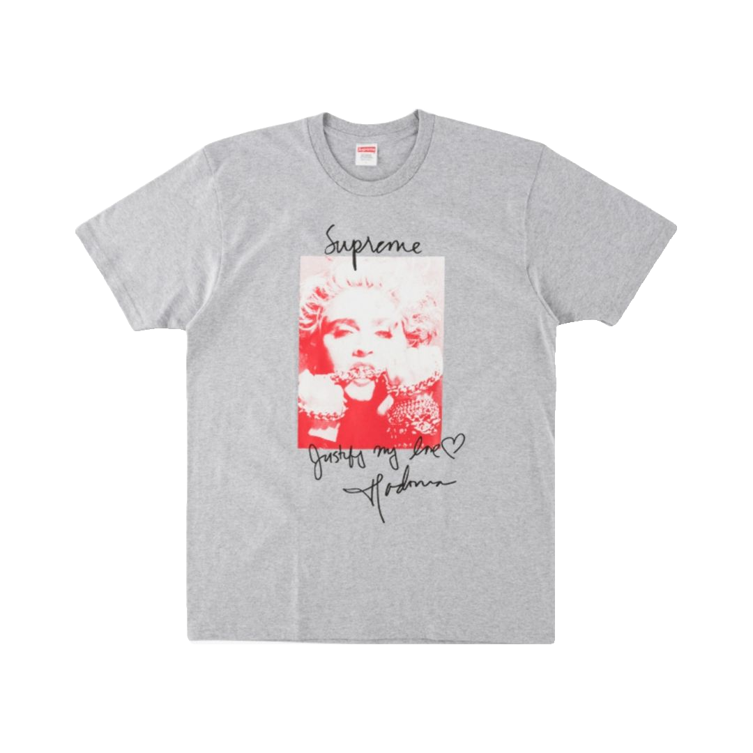 Supreme Madonna Tee - Heather Grey