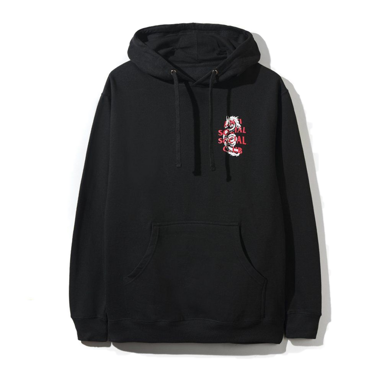 Anti Social Social Club Garden Grove Hoodie Black Grails SF