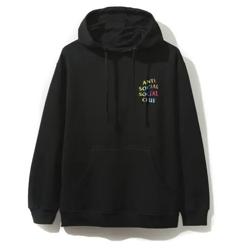 Anti Social Social Club Thai Dye Hoodie - Black Anti Social Social Club