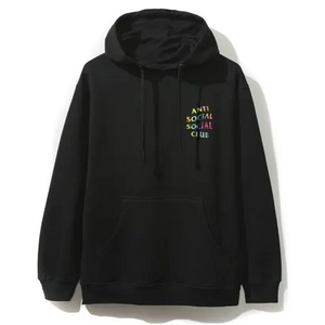 Anti Social Social Club Thai Dye Hoodie - Black Anti Social Social Club