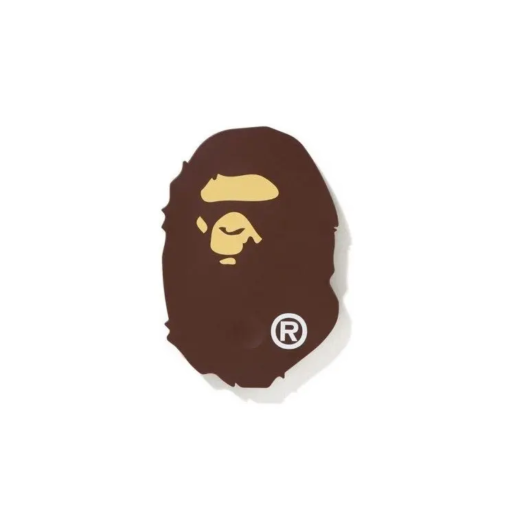 A Bathing Ape Head Wireless Charger - Brown Bape