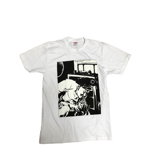 Supreme x Raymond Pettibon Blood and Sperm Tee - White