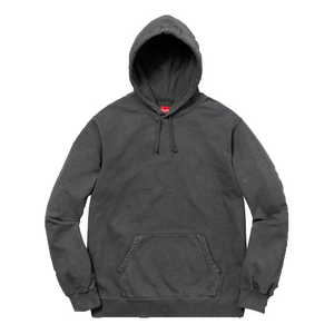 Supreme Overdyed Hooded Sweatshirt - Black SS18