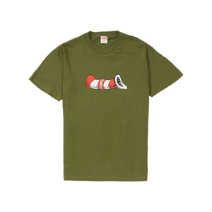 Supreme Cat In The Hat Tee - Olive Green