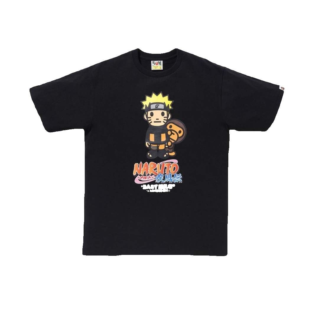 Bape x Naruto Milo #6 Tee - Black