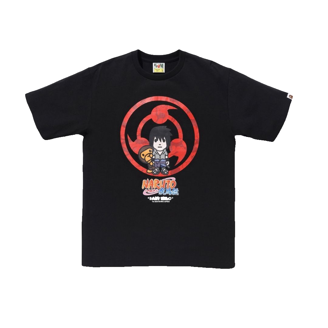Bape x Naruto Milo Tee #2 - Black