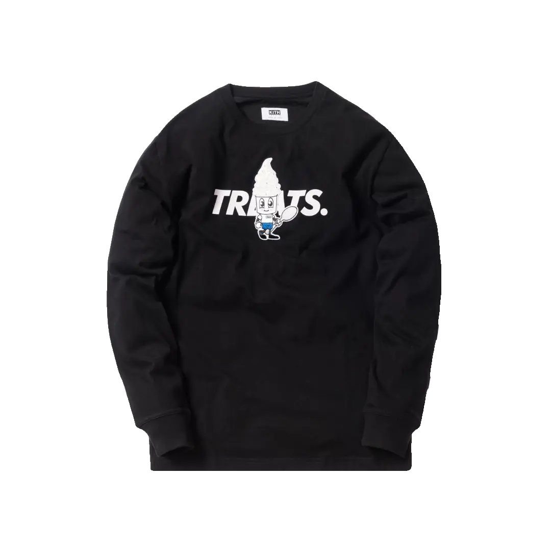 Kith Treats Cereal Boy L/S Tee - Black Kith