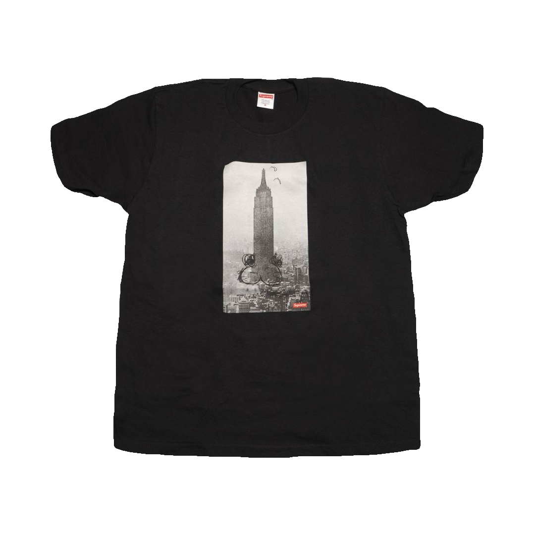 Supreme/Mike Kelley Empire State Building Tee - Black