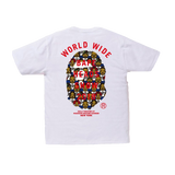 A Bathing Ape Heads Show Tee - White