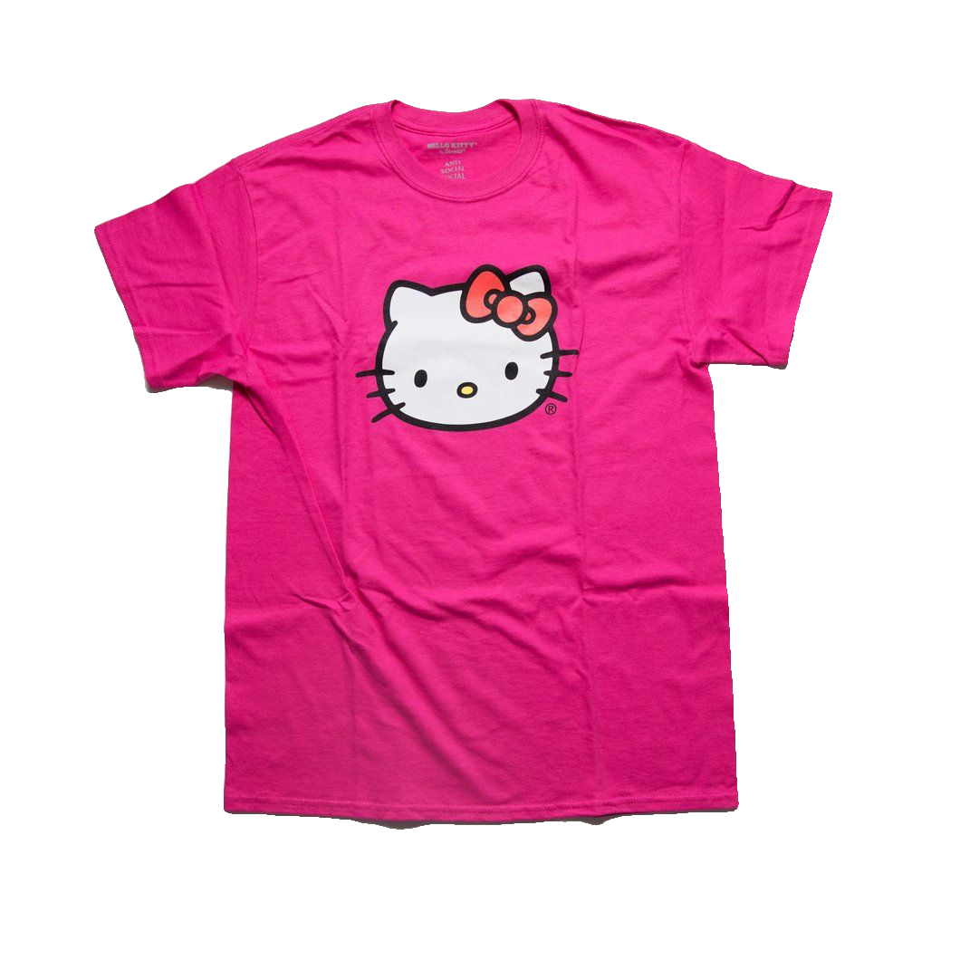 Anti Social Social Club x Hello Kitty Tee - Pink