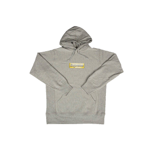 Supreme Bling Logo Hoodie SS13 - Grey