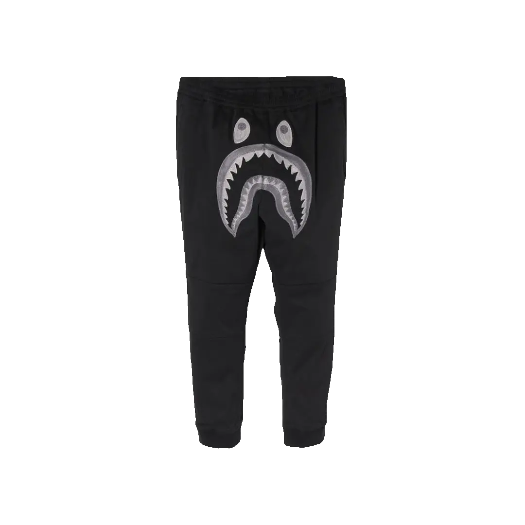 A Bathing Ape Shark Stretch Jogger Pants - Black Bape
