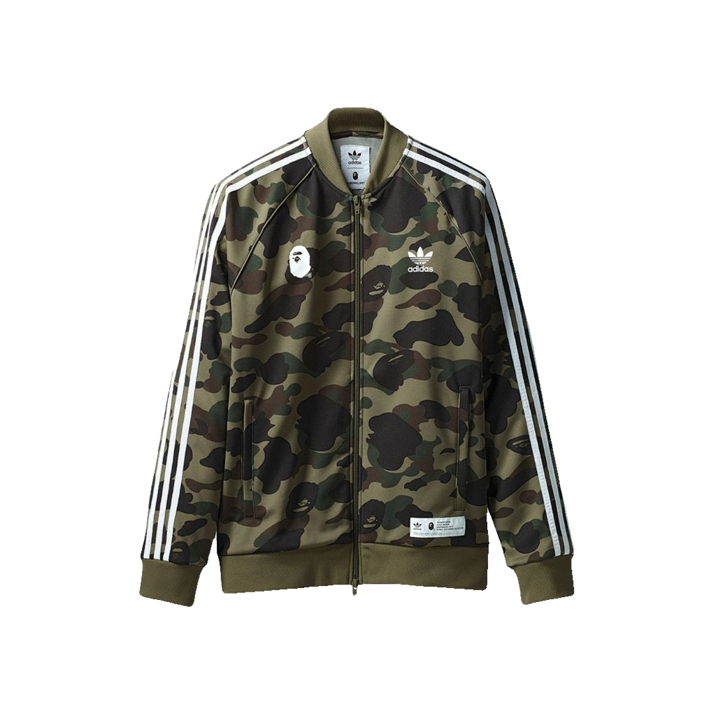 Bape x Adidas Adicolor Track Top - Green